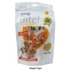 Super Bite Dog Treats Chicken Cheese 70 Gm